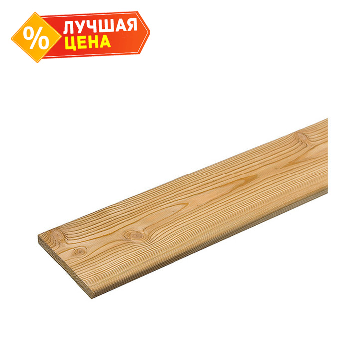 Планкен 21x120x4000 мм АВ Лиственница